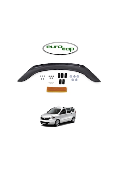 Eurocap Dacia Lodgy Ön Kaput Koruyucu Rüzgarlık 3Mm Abs 2013-› N11.16772