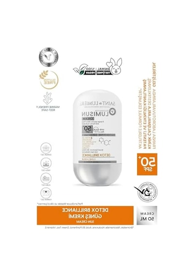 Güneş Kremi Spf 50+, Bromelain Ve E Vitamini İçerir, 50 Ml