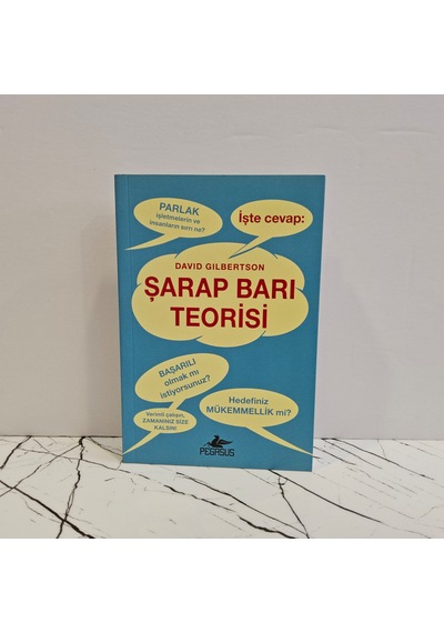 Sarap Barı Teorisi David Gilbertson