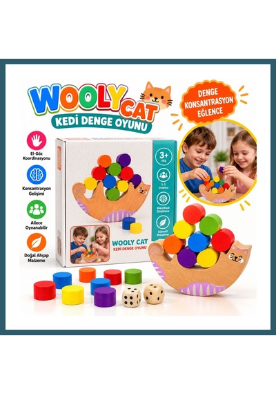 Bezos Rd5672 Wooly Cat Kedi Oyunu Ob