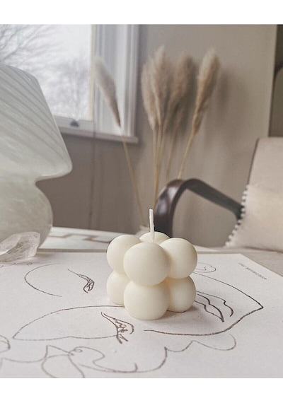 Bernami Mum Pinterest Beyaz Mini Bubble Kokulu Mum Diğer