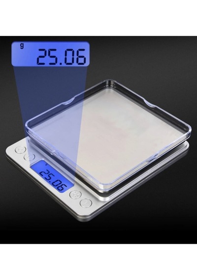 Farıssu Hassas Terazi 500g / 0.01g Hassasiyet Mavi Lcd Ekran