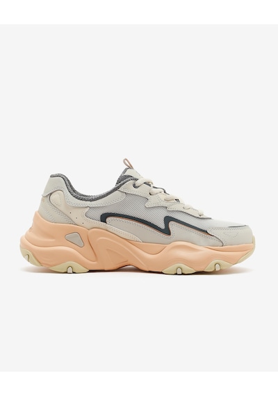 Skechers D'lites 5.0 Kadın Bej Sneakers 150524 Ntmt