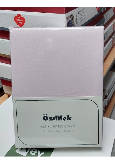 Özdilek Colourist Fitted Tek Kişilik Çarşaf Seti 100x200 -pudra Pudra