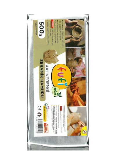 Fufi Kil Seramik Hamuru 500 Gr Kahverengi