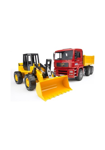 Bruder Man Damperli Kamyon ve Fr130 Kepçe