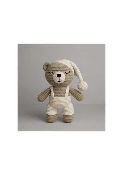Bear Bebek Uyku Arkadaşı - Amigurumi Oyuncak