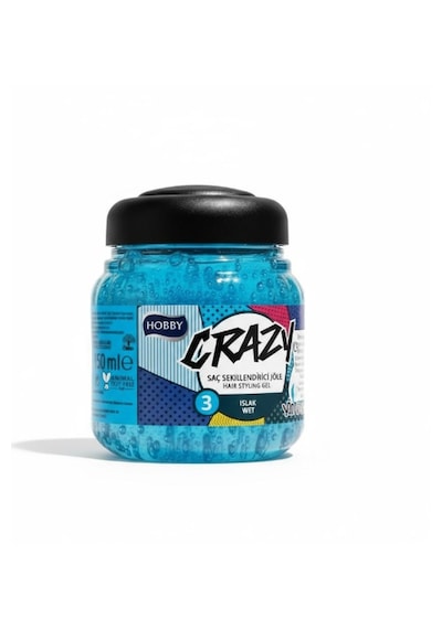Hobby Crazy Islak Görünüm Saç Şekillendirici Jöle 150 Ml
