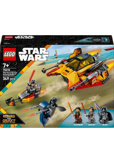 LEGO® Star Wars: Rebuild The Galaxy™ Force Burner Kar Motoru 75414 - 7 Yaş ve Üzeri Çocuklar için Yaratıcı Oyuncak Yapım Seti (349 Parça)