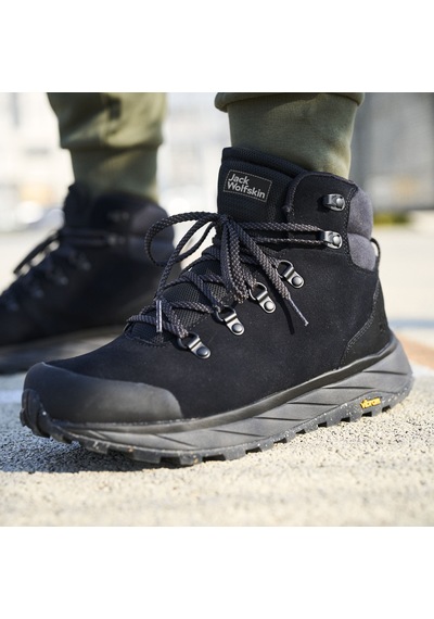 Jack Wolfskın Jack Wolfskin Terraventure Urban Mid Erkek Siyah Bot 6000