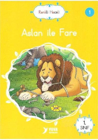 Birinci Sınıf - Aslan İle Fare Renkli Heceli