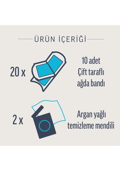 Veet Professional Sir Ağda Bandı Bacak & Vücut Bölgesi Hassas Ciltler 20'lı