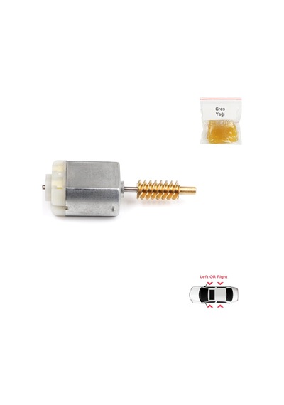 Kapı Kilit Dc Motor 57.20 Mm Renault Clio Dacia Sandero İçin