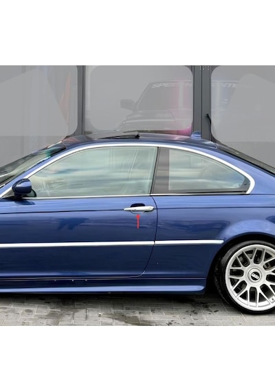 Ebal Otomotiv BMW 3 seri E46 Krom Kapı Kolu 2 kapı 1998-2001 P. Çelik