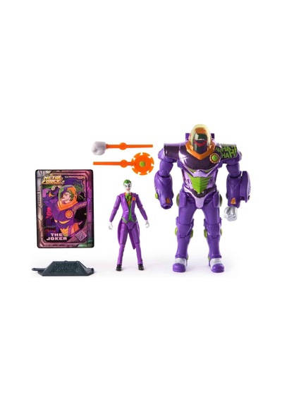 Dc Metal Force Zırhlı Figür Seti - The Joker 10 Cm Figür + 15 Cm Zırh Diğer