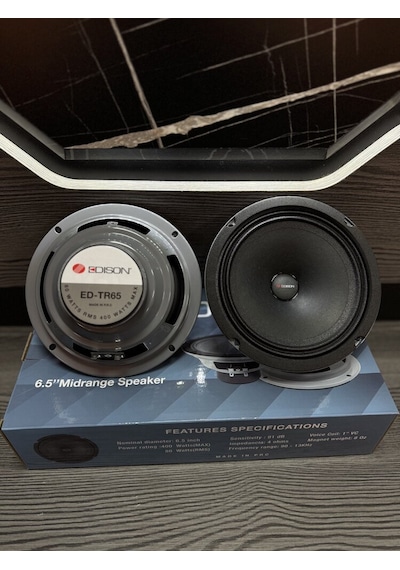 Edison Ed-tr65 Oto Midrange 16 Cm 400w Maksimum 80w Rms