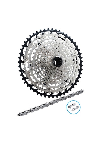 Shimano Slx Cs-m7100 10/51+cn-m7100 12'li Kaset Zincir Seti Siyah