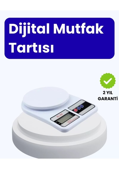 Home Dijital Mutfak Terazisi 10kg Kapasiteli 1g Hassasiyetli Çok Renkli