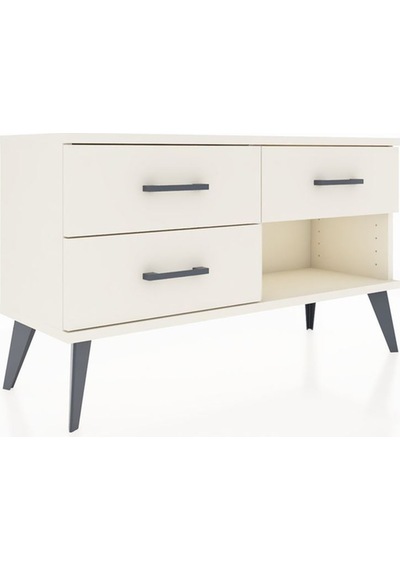 Arges Şifonyer 3 Çekmeceli 88x30x48 Aytaşı-aytaşı Aytaşı