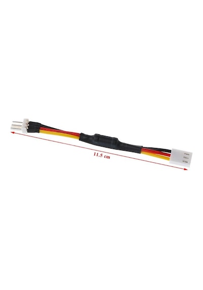 3 Pin Fan Kablosu Hız Yavaşlatıcı Dirençli 10cm Bilgisayar Cpu