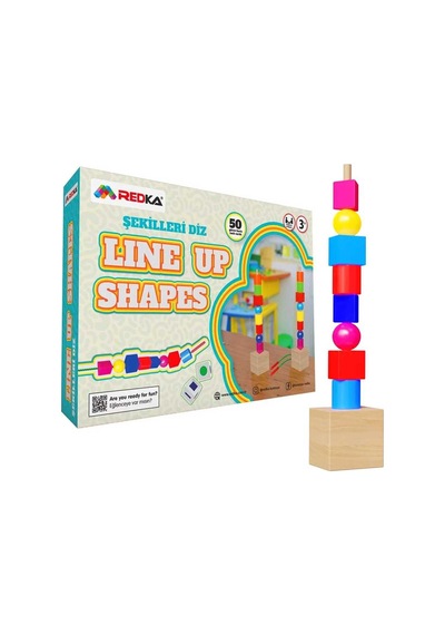 Şekilleri Diz Line Up Shapes 3+