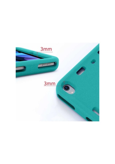 Apple Uyumlu iPad 10.2" 2021 9.nesil Fuchsia Eva Boxer Yumuşak Kılıf Korumalı Kapak