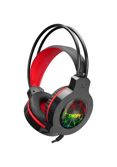 Snopy Sn-gx7 Crazy Siyah Ledli Mikrofonlu Oyuncu Kulaklığı