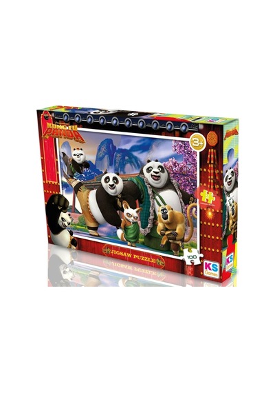 Ks Games Kung Fu Panda Puzzle 100 Prç.