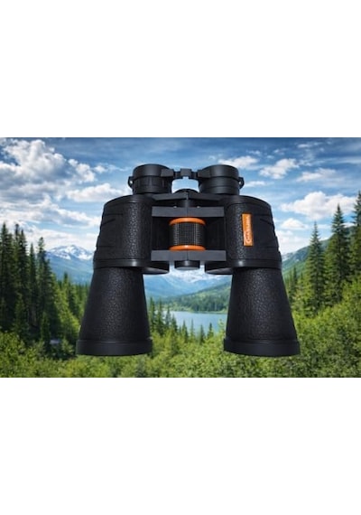 Aksu Hasuba Dürbün 300x300 168ft 1000yds Coated Optic Cantalı Siyah 1ad