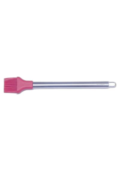 Fırça - Silikon - Çelik Sap Siyah - 32 Cm Çok Renkli