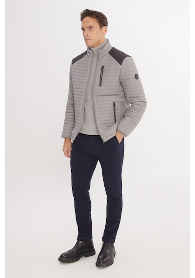 Ac&co Erkek Grı Standart Fit Normal Kesim Kapitone Desenli Dik Yaka Fermuarlı Yan Cep Şişme Mont Gri Ac&co Erkek Grı Standart Fit Normal Kesim Kapitone Desenli Dik Yaka Fermuarlı Yan Cep Şişme Mont Gri