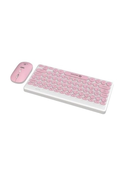 Gravion Km-bt37 Kablosuz Klavye Mouse Seti, Bluetooth + Usb Dongle 2.4g, 78 Tuş Kompakt, Türkçe Q, P Diğer