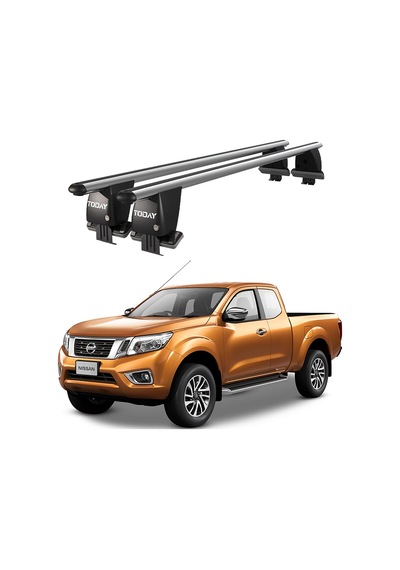 Royal Nissan Navara 2014-2021 Uyumlu Gri Ara Atkı Port Bagaj Tavan Barı
