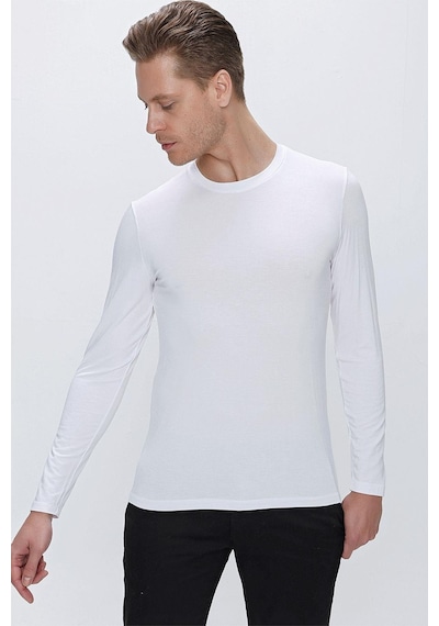 Efor Ts 842 Beyaz Spor T-shirt Beyaz
