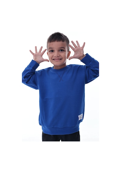 Erkek Çocuk Lacivert Sweatshirt %100 Pamuk 12 Ay 5 Yaş Rahat Kalıp Basic Günlük Üst Lacivert Erkek Çocuk Lacivert Sweatshirt %100 Pamuk 12 Ay 5 Yaş Rahat Kalıp Basic Günlük Üst Lacivert