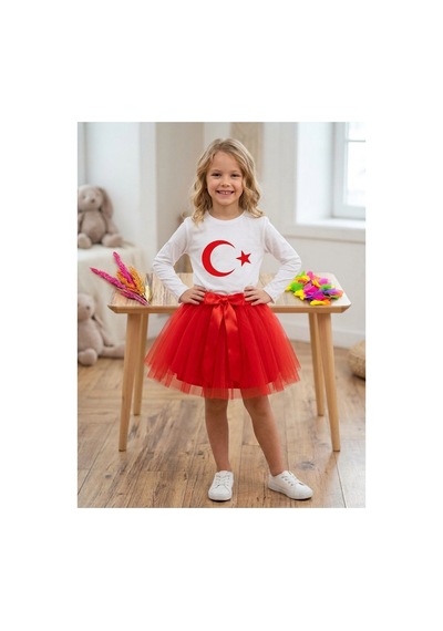 Çlm Store Uzun Kollu Ayyıldızlı Tişört Ve Kırmızı Etek Kırmızı3 Kırmızı3 Çlm Store Uzun Kollu Ayyıldızlı Tişört Ve Kırmızı Etek Kırmızı3 Kırmızı3