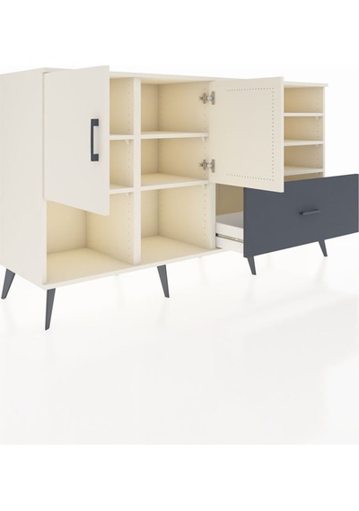 Kronos Konsol 7 Raflı Tek Çekmeceli 2 Kapaklı 176x59x99 Aytaşı-ay Aytaşı-aytaşı/antrasit Kronos Konsol 7 Raflı Tek Çekmeceli 2 Kapaklı 176x59x99 Aytaşı-ay Aytaşı-aytaşı/antrasit