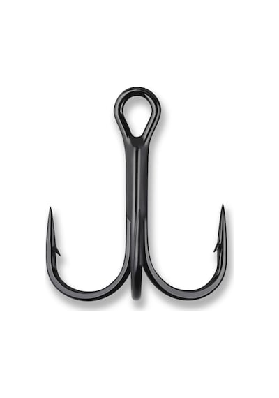 Mustad Elite Round Bend Treble Tr78np-bn Olta İğnesi Metalik Siyah - No:1-0 5li