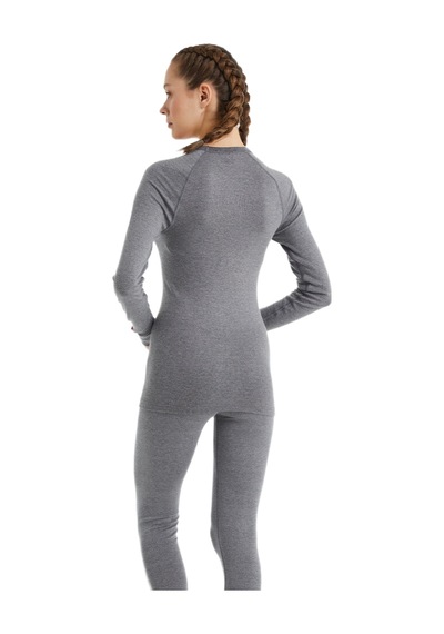 Blackspade Unisex Termal Tişört 2. Seviye 9259 Gri Melanj