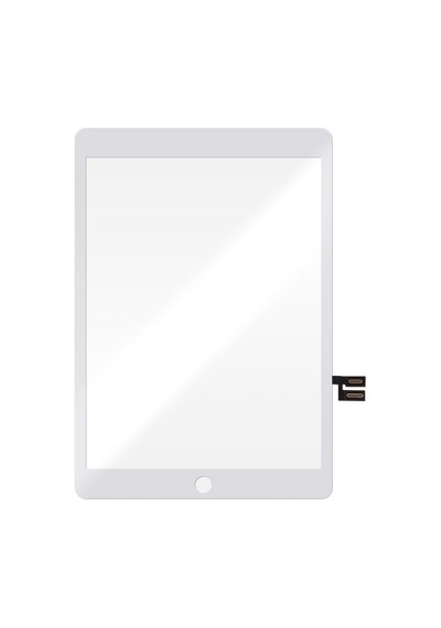 Apple iPad Uyumlu 7/8/9 Dokunmatik Cam 1:1 Kalite - Beyaz Samsung Galaxy Tab S8
