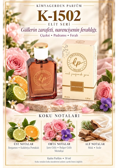 KP K-1502 Kadın Parfüm EDP 50 ML