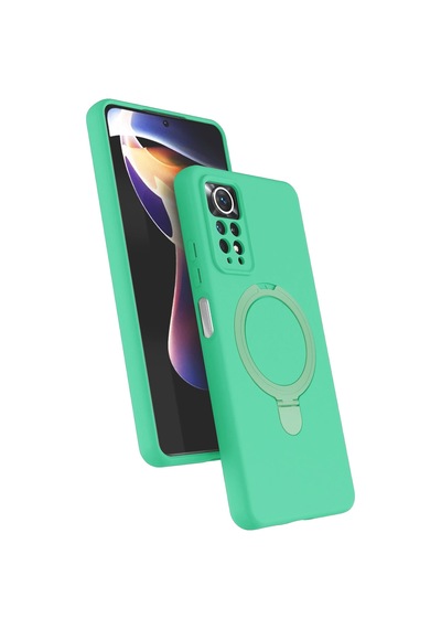 Newface - 861 - Xiaomi Redmi Note 12 Pro 4g Regal Magsafe Standlı Kapak - Spt-gld - - Yeşil