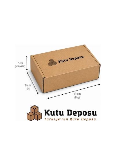 9x19x7 Cm E-ticaret Ve Kargo Kutusu 100 Adet