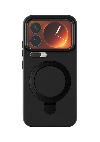 Newface - 275 - Xiaomi Mi 17 Pro Max Regal Magsafe Standlı Kapak - Spt-gld - - Siyah Sıyah