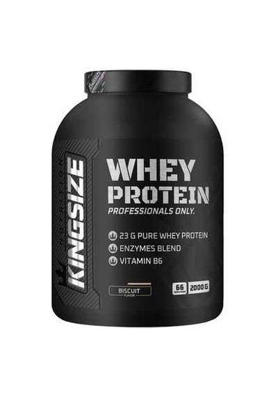 Kingsize Nutrition Whey Protein 2000 Gr - Bisküvi