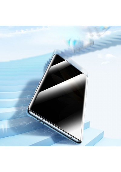Nourthkiingdom Galaxy S24 Ultra Uyumlu Kolay Uygulama Aparatlı Privacy Easy Body Hayalet Ek