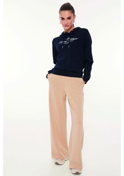 Tommy Hilfiger Kapüşonlu Sweat Lacivert