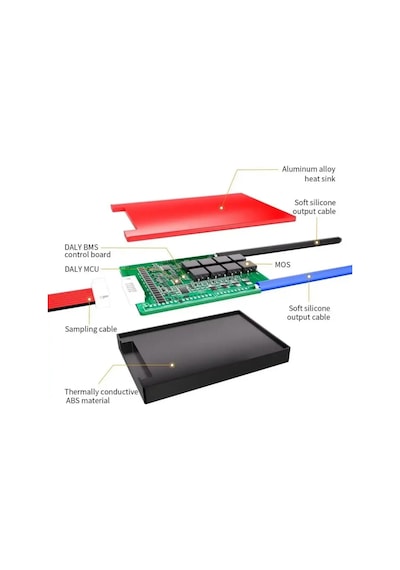 Daly 10s 20a Li-ion Bms Balanslı Koruma Kartı