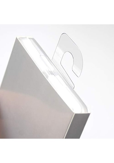 Ürün Askı Etiketi Plastik Yapışkanlı Kanca Tipi 4x2,8 Cm 1000 Adet Ht349 10