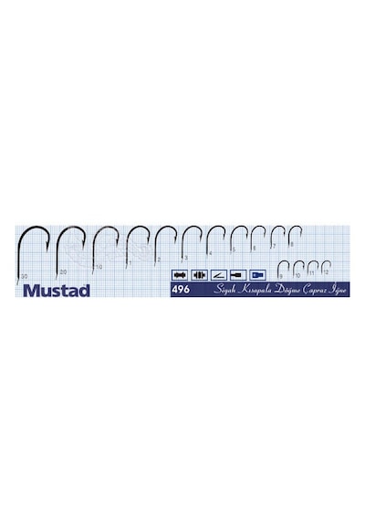 Mustad Olta İğnesi 496 25li No:2-0